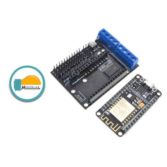 NodeMCU v2 Development Kit - NodeMCU V2 + ESP12E Motor Shield___NodeMCU V2+ESP-12E