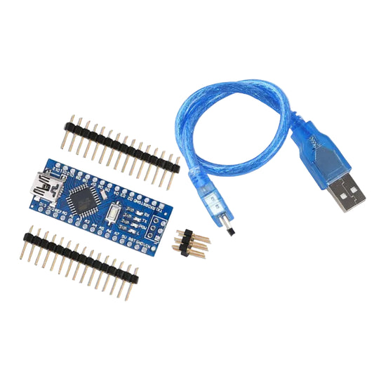 Nano ATmega328P CH340G Unsoldered based on Arduino® with cable