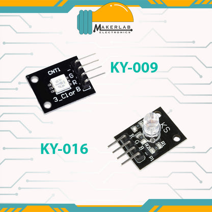 KY-016 | KY-009  RGB Module DIP type Sensor Module for Arduino DIY Starter Kit