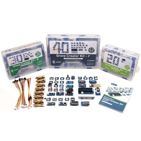 Grove Creator 20 in 1 / 30 in 1 / 40 in 1 Arduino Starter Kit with Guidebook