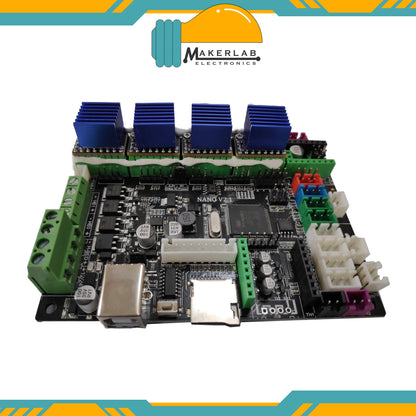 FLSUN V400 Motherboard with 4pcs TMC2226 Stepper Motor Driver Silent Operation for 3D Printer