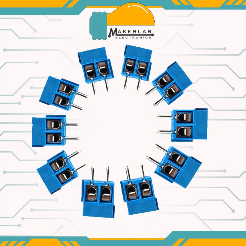 10Pcs 2-Pin Terminal Block