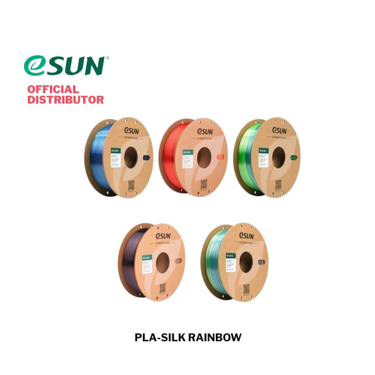 eSUN ePLA-Silk Rainbow 3D Printer Filament 1.75mm 1KG