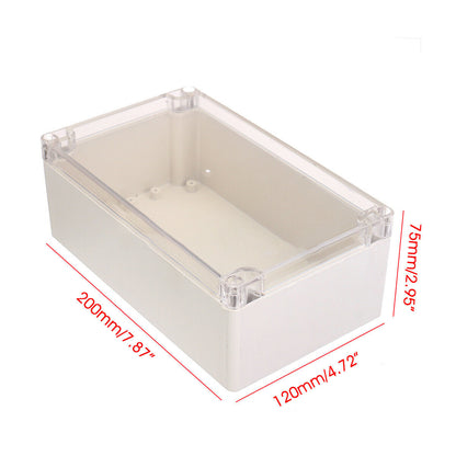 Weatherproof Enclosure IP65 NEMA 4 ABS - Transparent Lid