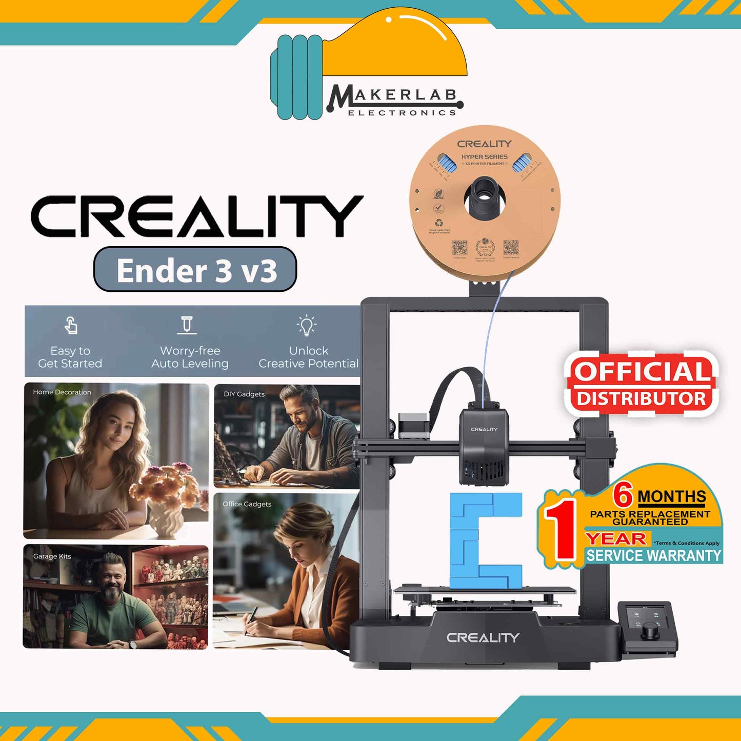 Creality Ender 3 V3 SE FDM 3D Printer