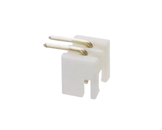 2-Pin Angled JST PH Shrouded Male Connector - Pack of 25