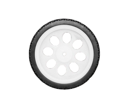 65mm White Wheel thin