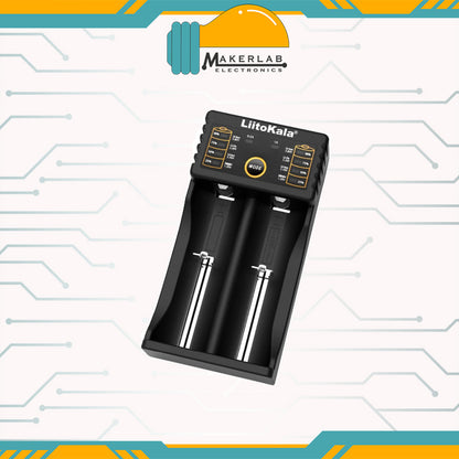 LiitoKala Lii-202/Lii-402 Battery Charger 26650 21700 18650 18350 14500 AA AAA