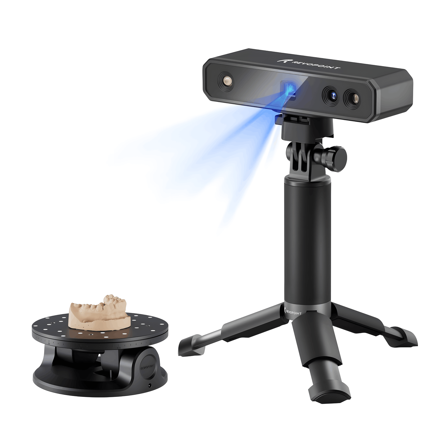 Revopoint Mini 3D Scanner Dual Axis Turntable Combo