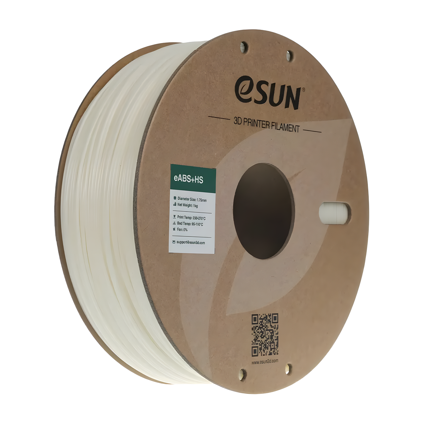 eSUN ABS+HS 3D Printer Filament 1.75mm 1KG