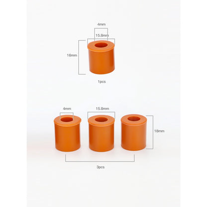 Creality Nozzle Needle Cleaners | Hotbed Leveling Silicone Spacer Silica Column | Red levelling knob