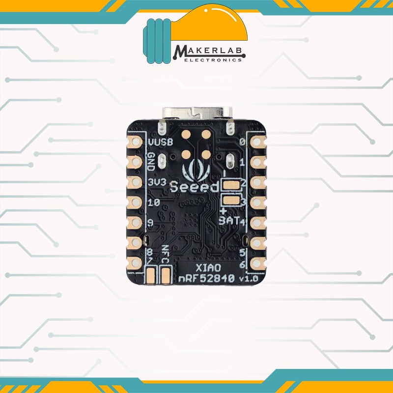 Seeed Studio XIAO nRF52840 Sense Supports Arduino/CircuitPython  Bluetooth5.0 NFC w/ Onboard Antenna