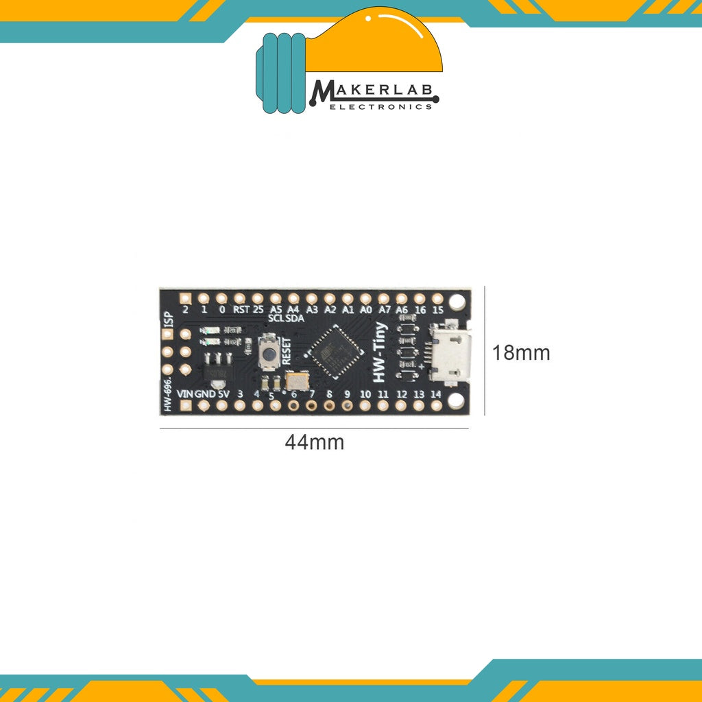 MH-Tiny Attiny88 development module NANO v3.0 micro usb | Attiny85 Micro USB Development Board