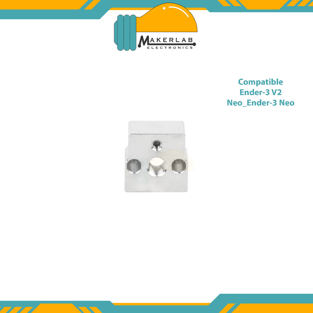 Creality Heater Block and Silicone Sock for Creality 3D Printers