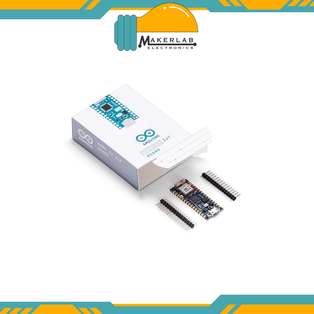Arduino Nano 33 IOT with headers ABX00032 | ABX00027 – Makerlab Electronics