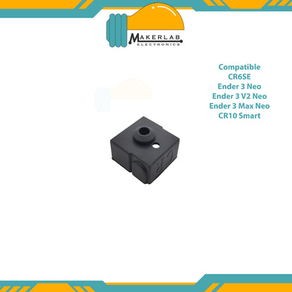 Creality Heater Block and Silicone Sock for Creality 3D Printers