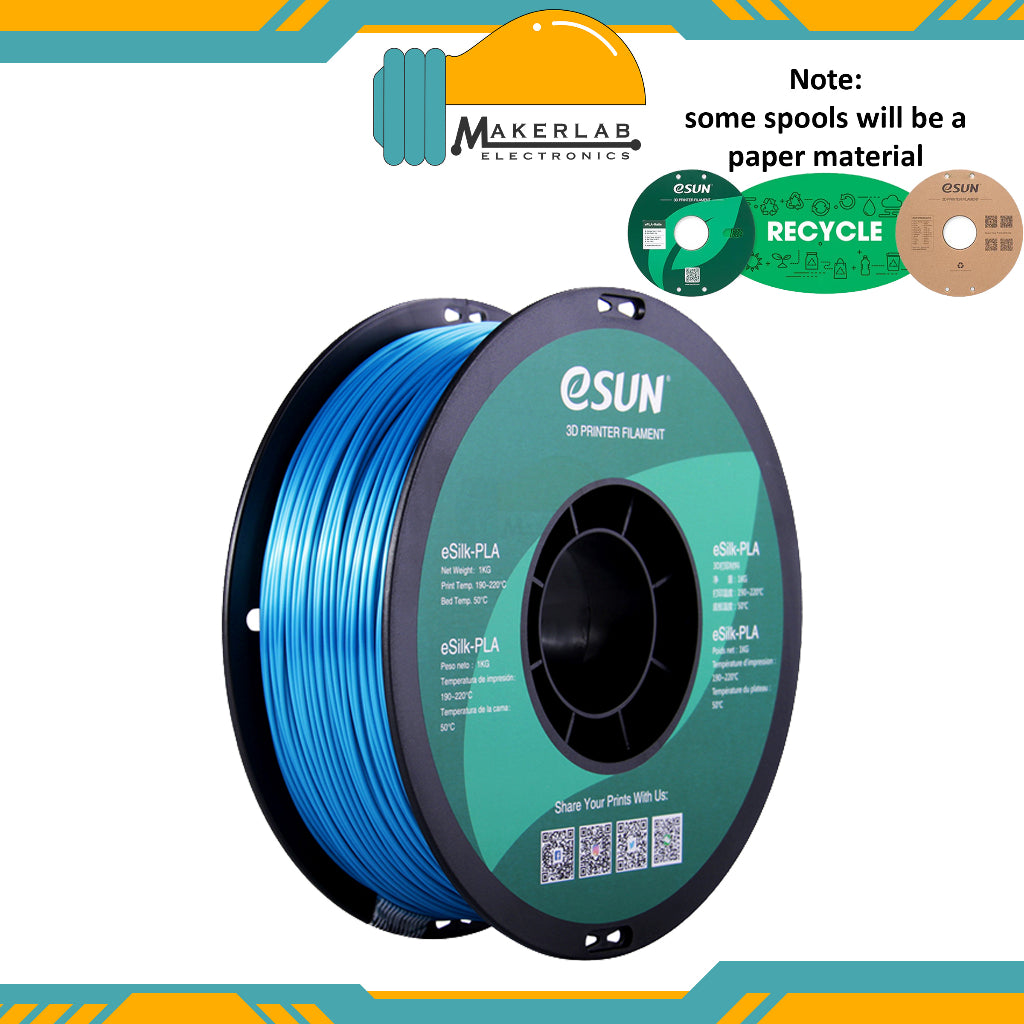 eSUN Silk PLA 3D Printer Filament 1.75mm 1KG