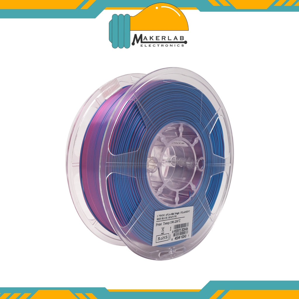 eSUN PLA-Silk Magic Mystic 3D Printer Filament 1.75mm 1KG