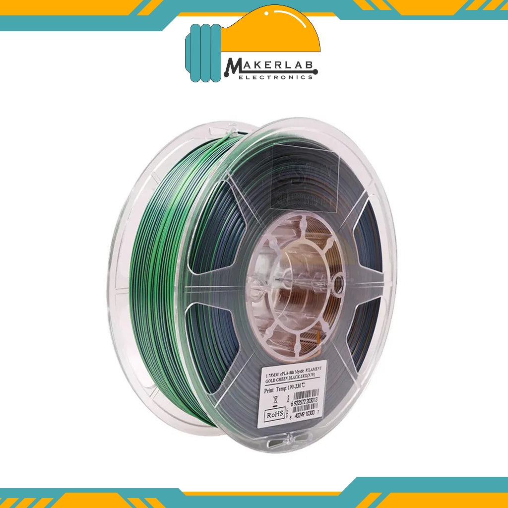 eSUN PLA-Silk Magic Mystic 3D Printer Filament 1.75mm 1KG