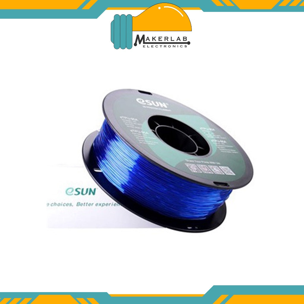 eSUN TPU 95A Transparent / Translucent 3D Printer Filament 1.75mm 1KG