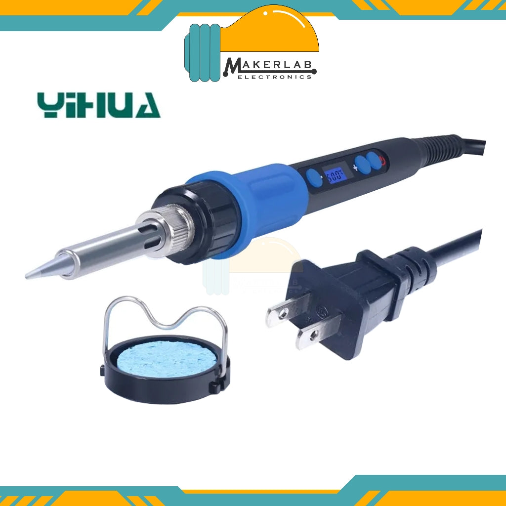 YIHUA 928D-I 100W Digital Electric Soldering Iron Kit Temperature Adjustable with S-Type Iron Holder