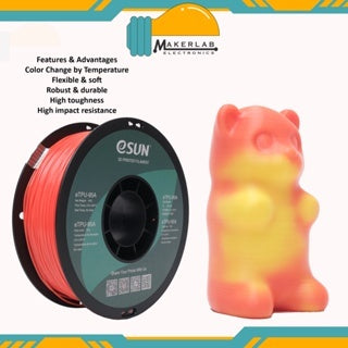 eSUN TPU 95A Transparent / Translucent 3D Printer Filament 1.75mm 1KG