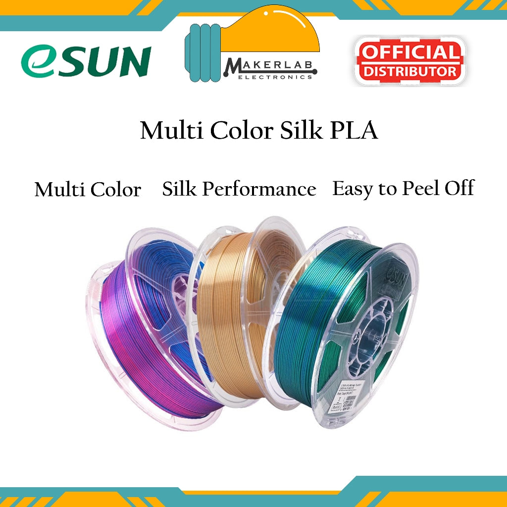 eSUN PLA-Silk Magic Dual Color | PLA-Silk Mystic Multi Color Filament 1.75MM 1KG 3D Printer