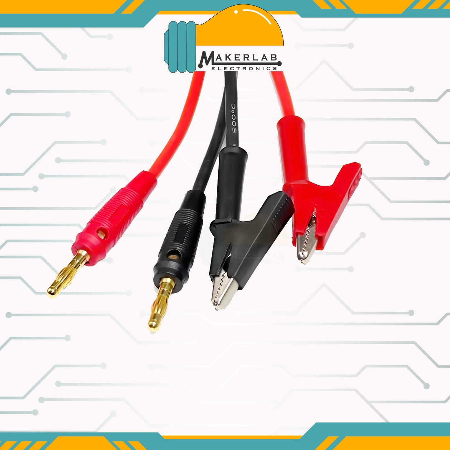 Riden Ruiden RD X15A X25A New Banana Plug to Alligator Clip Test Cable and Nicro Communication Cable