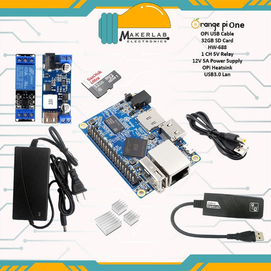Orange Pi One H3 1GB DDR Quad-core Mini Computer with Optional Custom Board__ OPi1 FuxMulti Kit