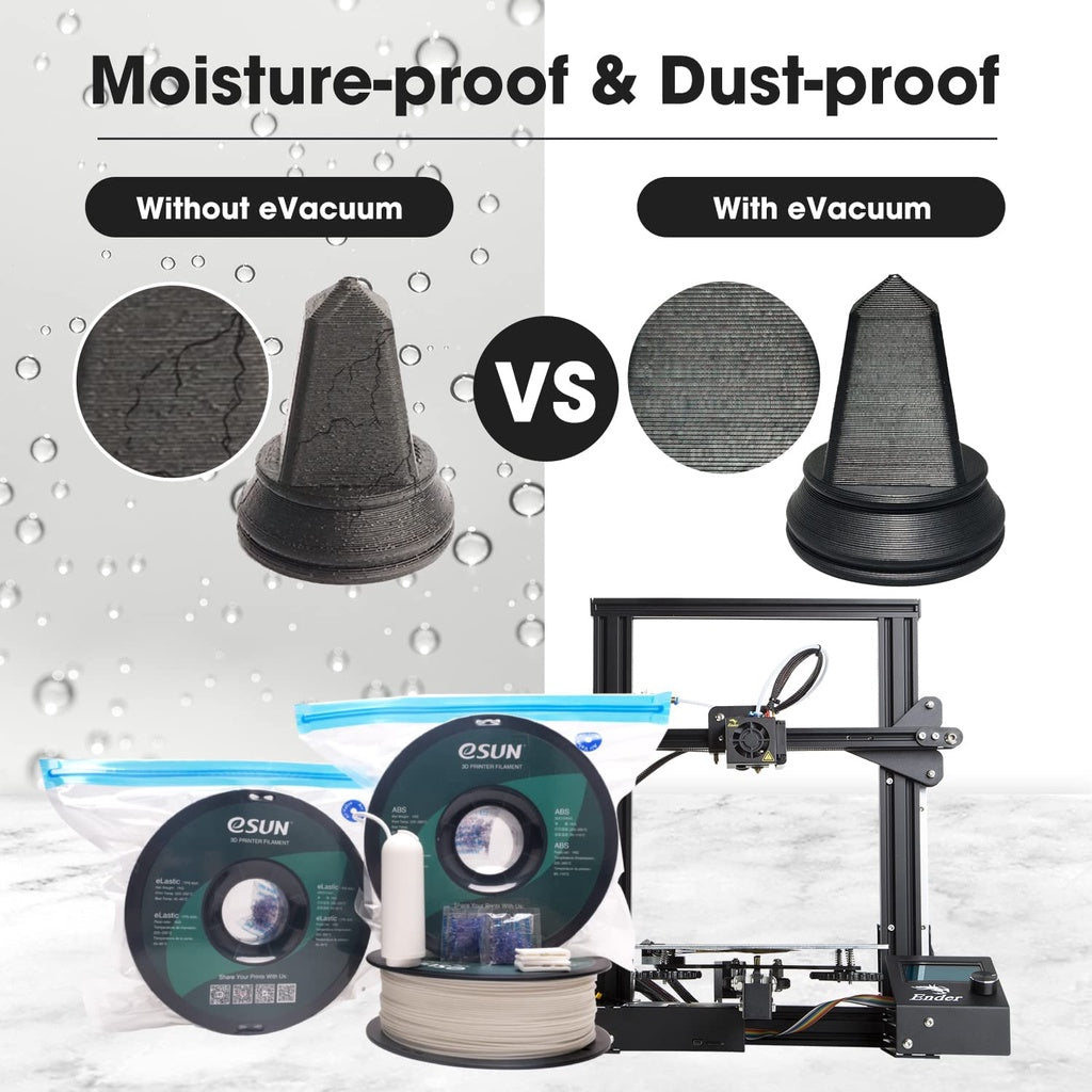 Esun Vacuum (Only 15 bags) | Esun Vacuum Kit Pro (10bags, 1 Pump, allochroic desiccants)