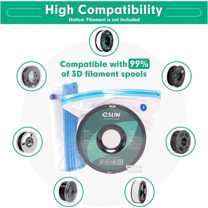 Esun Vacuum (Only 15 bags) | Esun Vacuum Kit Pro (10bags, 1 Pump, allochroic desiccants)