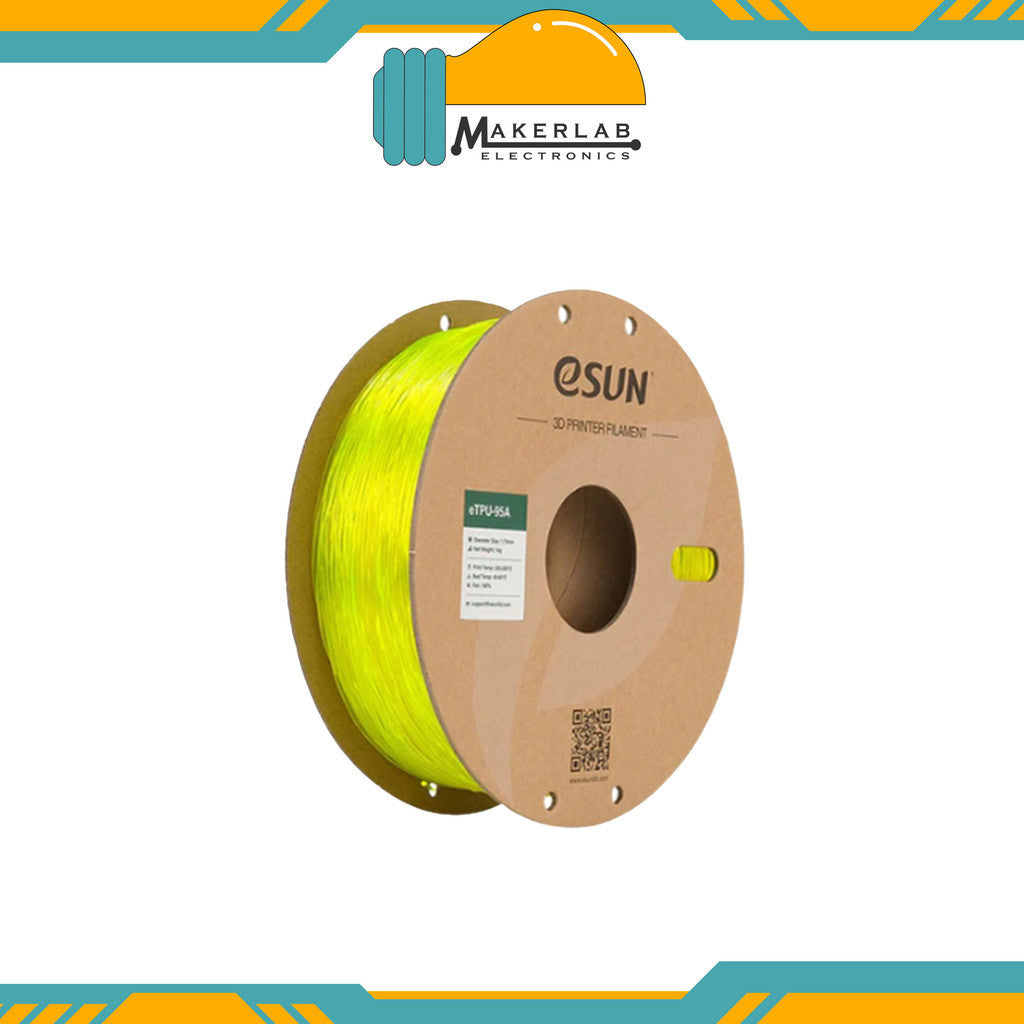 eSUN TPU 95A Transparent / Translucent 3D Printer Filament 1.75mm 1KG