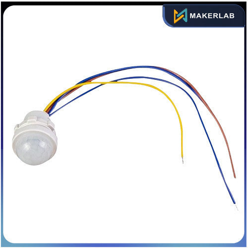 AC110-240V PIR Infrared Motion Sensor Switch 30s with Long line