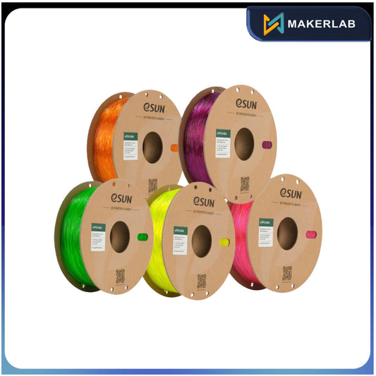 eSUN TPU 95A Transparent / Translucent 3D Printer Filament 1.75mm 1KG