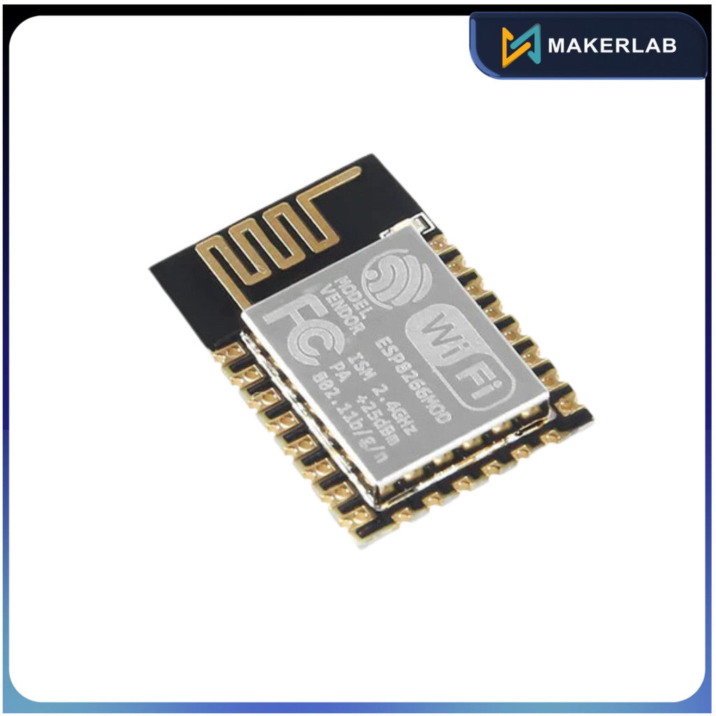 ESP-12E ESP8266 Serial Wifi Module – Makerlab Electronics