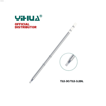 YIHUA Soldering Iron T12 Tip for YIHUA 948DB+-II Rework Station Copper Base Material Stainless Steel