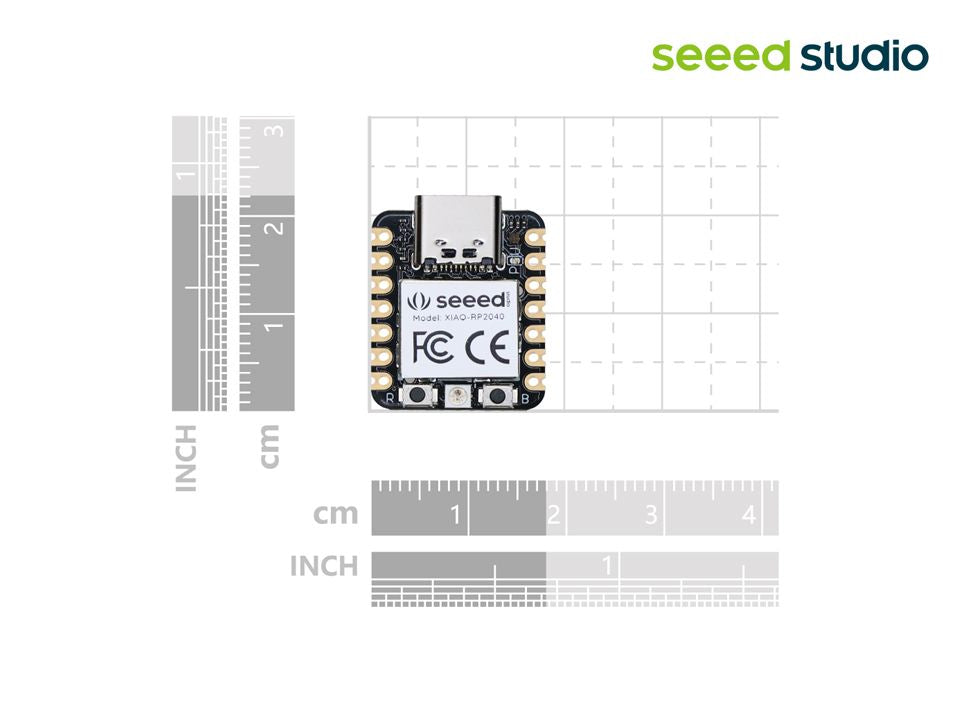 Seeed Studio XIAO RP2040 - Supports Arduino MicroPython and Circuit Python