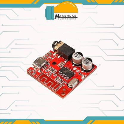 Red MP3 Bluetooth Speaker Amplifier Bluetooth 4.1 Circuit Board