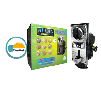 ALLAN Universal Coin Slot Coinslot Selector with Anti Hooking 1238A 1239A Piso WiFi Vendo Machine 1
