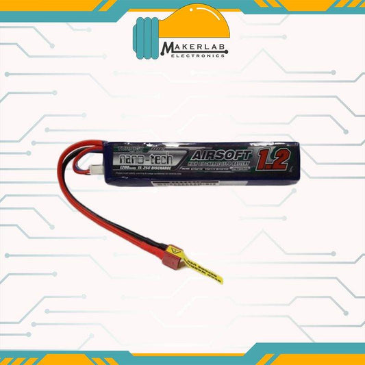 Turnigy Nano-Tech 1200mAh 3S 15C 11.1V LiPo Pack (T-Connector)