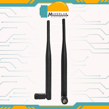 433 MHZ 6DBi WIFI Routing High-gain Antenna SMA Male Pin