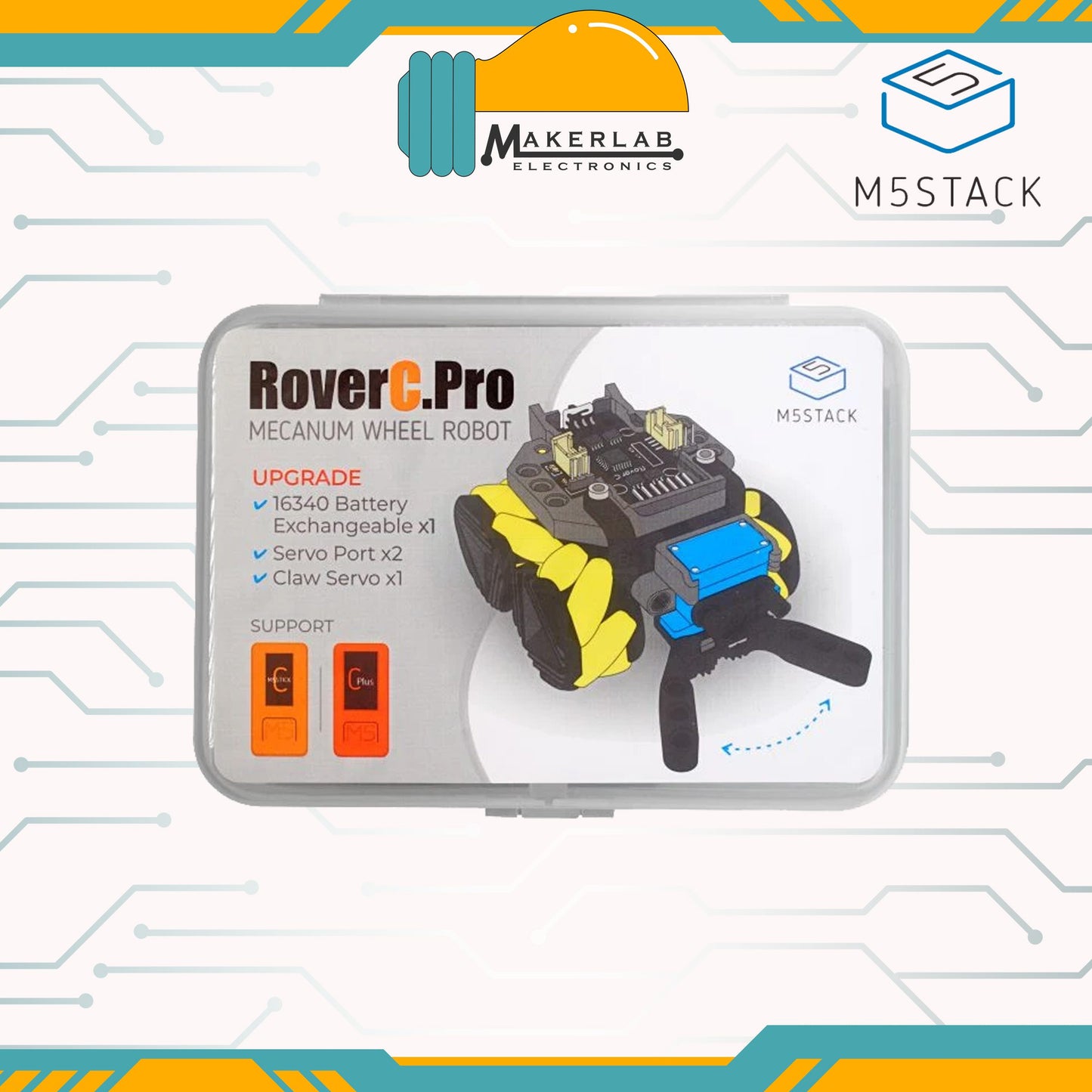 M5Stack RoverC Pro(W/O M5StickC)