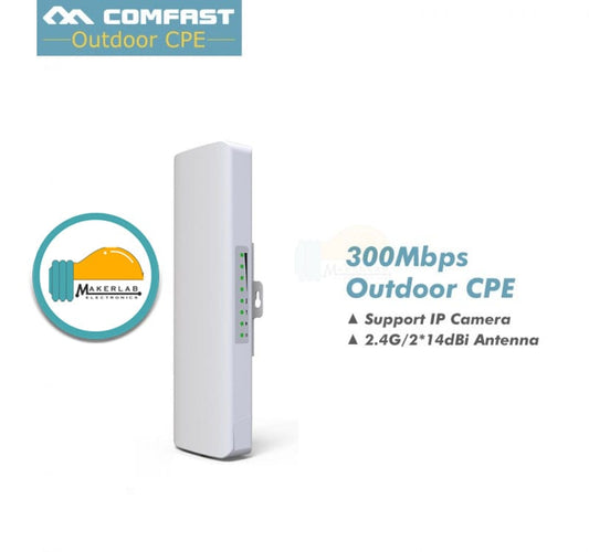 COMFAST CF-E314N 300Mbps 2.4Ghz Outdoor Mini Wireless AP Bridge WIFI CPE Access Point Dual 2*14dBi W