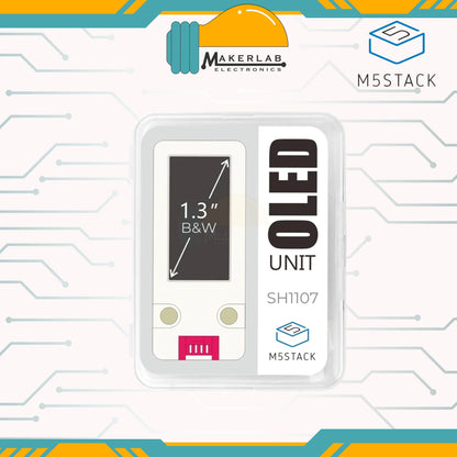 M5Stack OLED Unit 1.3" 128 × 64 Display