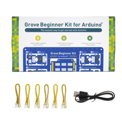 Grove Arduino Starter Kit 10 Sensors 12 Projects PDF Manual All in one