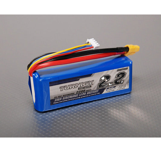 Turnigy 2200mAh 3S 25C Lipo Pack - True Rated