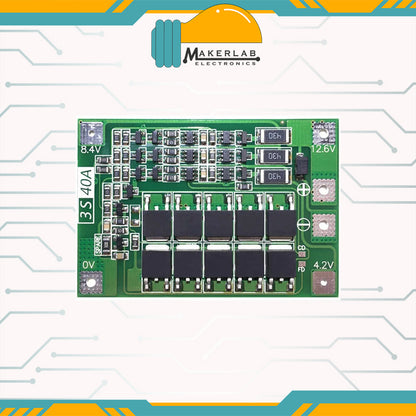 3 Series 25A/40A 18650 Lithium Battery Protection Plate/Board 11.1V 12.6V