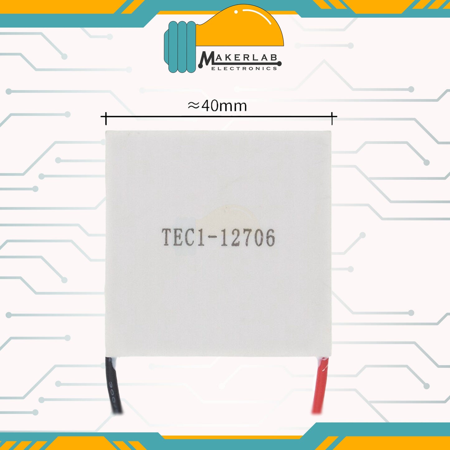Thermoelectric Peltier Cooler TEC-12706