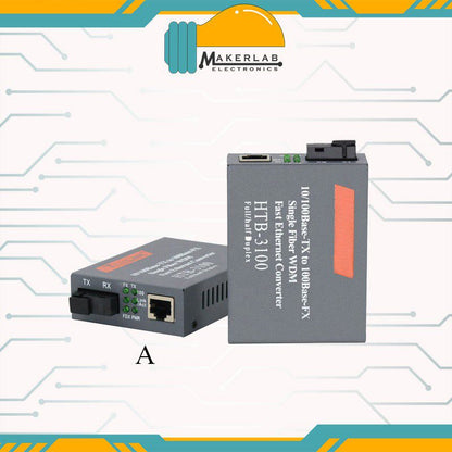 HTB-3100A/B netLINK 10/100M Single-mode Single-fiber WDM Fiber Media Converter