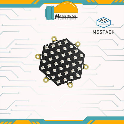 M5Stack NeoHEX 37 RGB LED Board (WS2812)